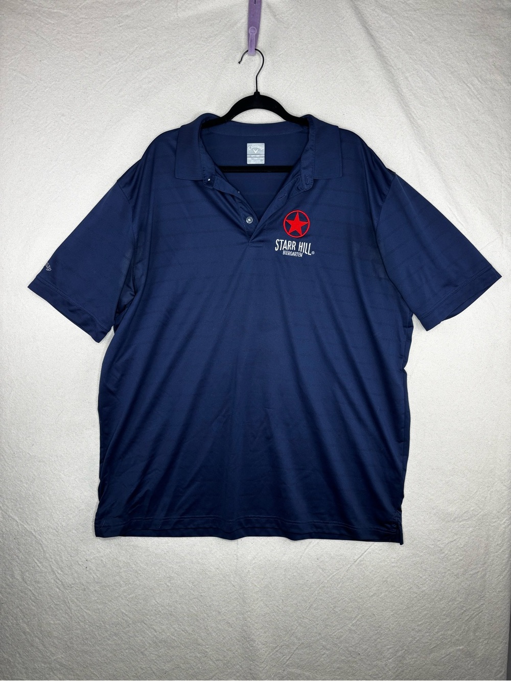 Callaway men’s 2XL star hill biergarten polo shirt